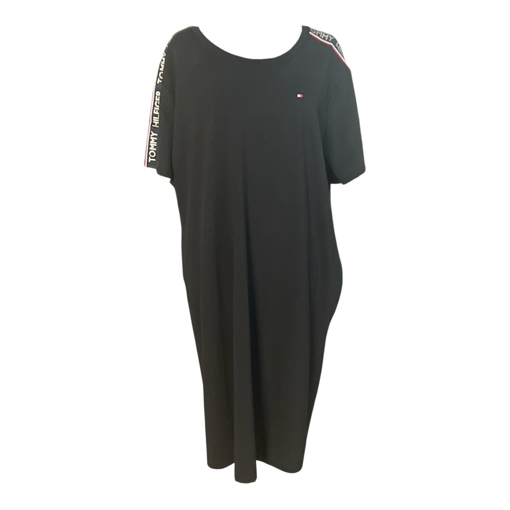 Tommy Hilfiger Black Logo Dress - Picture 2 of 8
